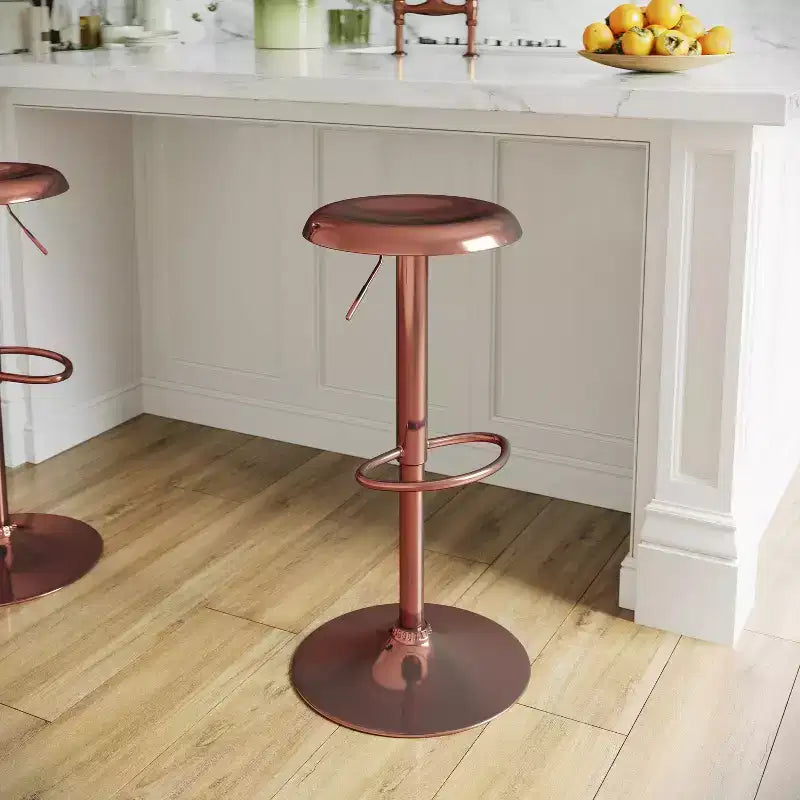 Tabouret de bar rétro réglable en hauteur Flash Furniture Madrid Series