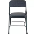 Lot de 2 chaises pliantes en métal rembourrées Advantage de Flash Furniture - Siège en tissu