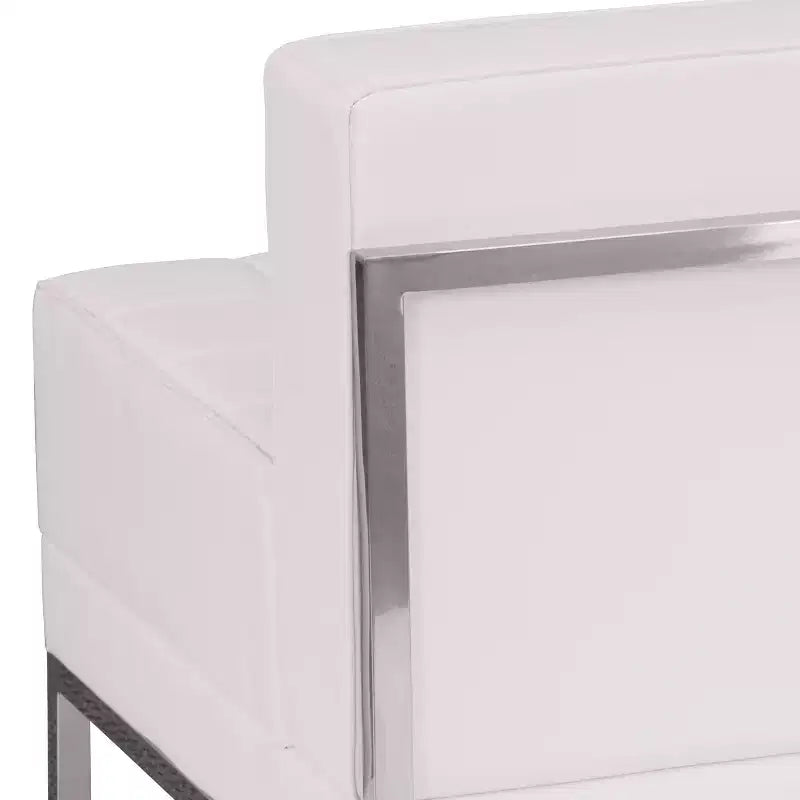 Chaise centrale contemporaine en similicuir Flash Furniture HERCULES Imagination Series