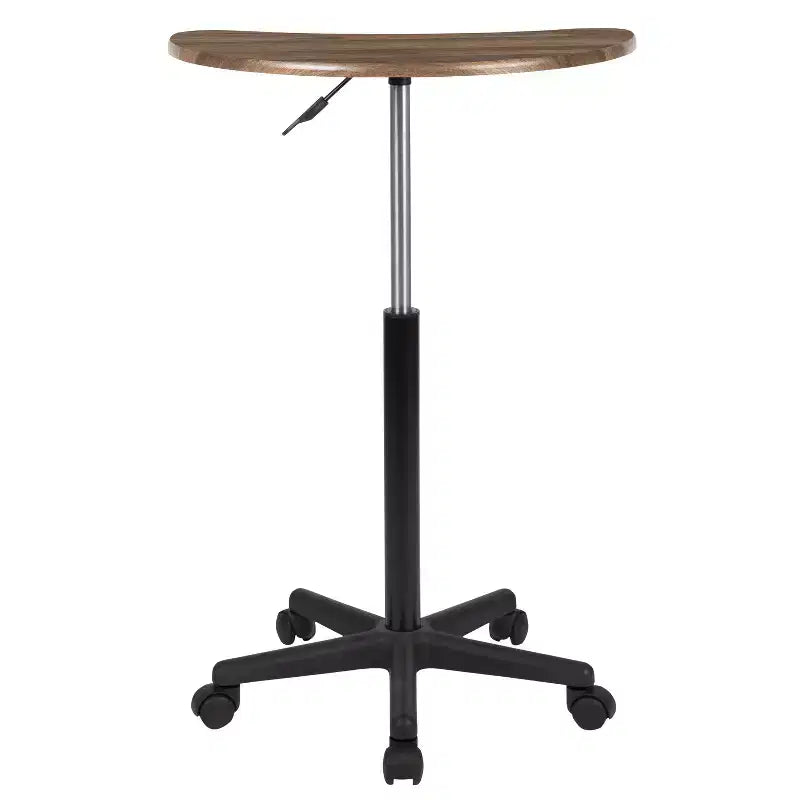 Bureau d'ordinateur portable mobile Emma and Oliver Sit to Stand – Bureau debout roulant portable