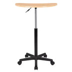 Bureau d'ordinateur portable mobile Emma and Oliver Sit to Stand – Bureau debout roulant portable