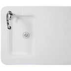 Emma et Oliver Table de nettoyage de poisson portable de 1,2 m / Table de camping et évier d'extérieur