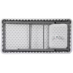 Emma et Oliver Table de nettoyage de poisson portable de 1,2 m / Table de camping et évier d'extérieur
