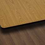 Emma et Oliver Plateau de Table Rectangulaire 24x42 avec Dessus Stratifié Réversible