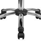 Tabouret ergonomique médical Emma et Oliver avec base chromée