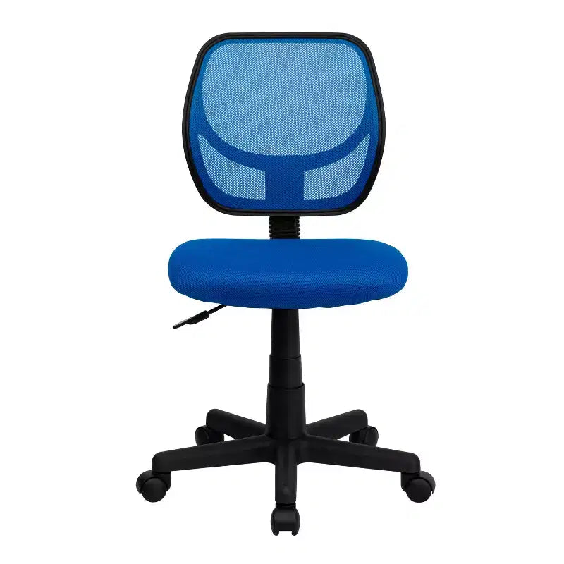 Fauteuil de bureau ergonomique Emma et Oliver à dossier incurvé en maille et pivotant