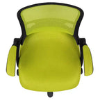 Fauteuil de bureau ergonomique à dossier haut en maille Emma et Oliver avec accoudoirs relevables