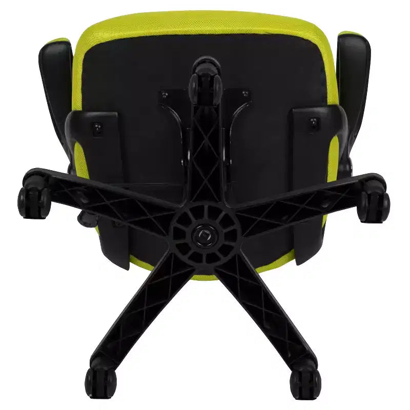 Fauteuil de bureau ergonomique à dossier haut en maille Emma et Oliver avec accoudoirs relevables