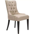 Chaise de salle à manger capitonnée Amanda 19 H avec clous décoratifs - MCR4515 - Safavieh Couture