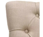 Chaise de salle à manger capitonnée Amanda 19 H avec clous décoratifs - MCR4515 - Safavieh Couture