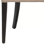 Chaise de salle à manger capitonnée Amanda 19 H avec clous décoratifs - MCR4515 - Safavieh Couture