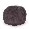 60 Greyrock Modern Glam Faux Fur Winter Bean Bag - Christopher Knight Home