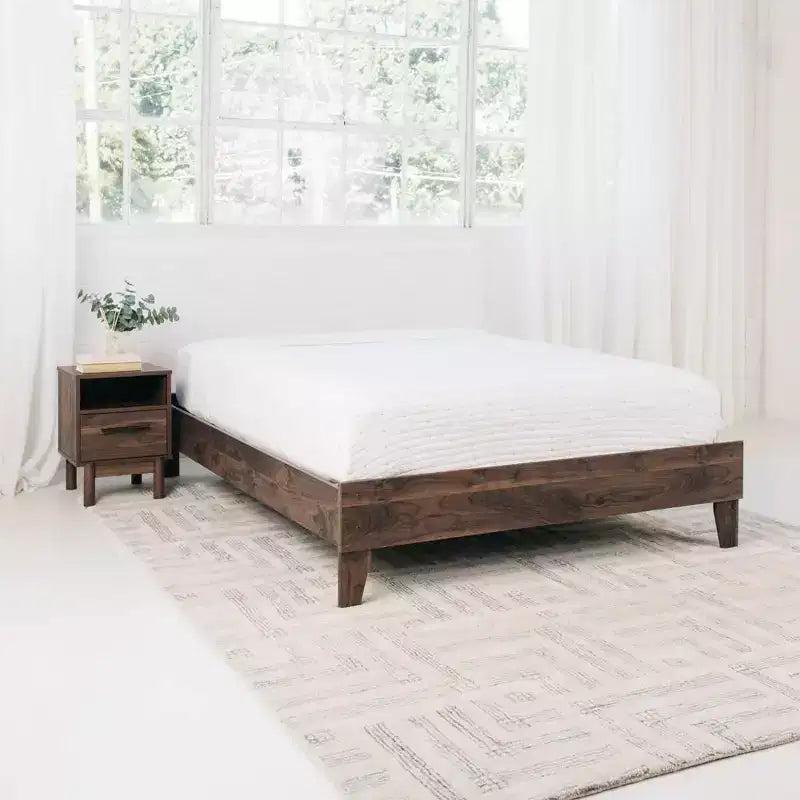 Lit de plateforme Calverson Mocha – Signature Design by Ashley