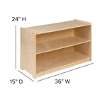 Meuble de rangement en bois pour salle de classe Emma et Oliver, pour usage commercial ou domestique