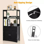 Meuble de Rangement Salle de Bain Costway avec Tiroir Étagère Armoire Meuble Bas