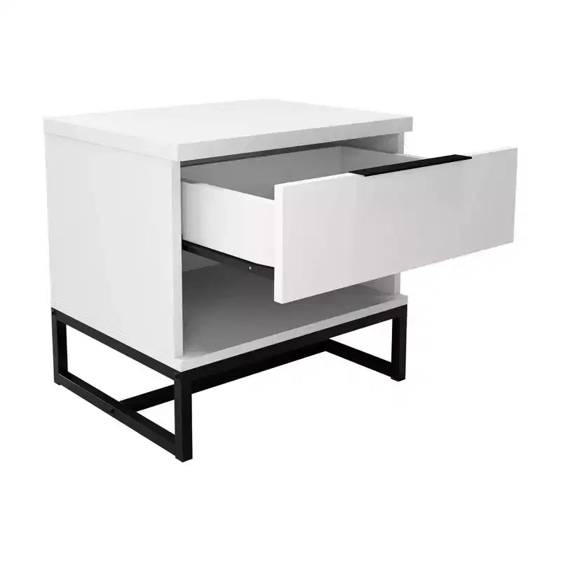 Table de chevet moderne à tiroirs Caldwell - Eco Dream