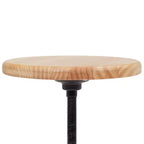 Tabouret d'appoint pivotant réglable en hauteur 18-24 - Hampden Furnishings