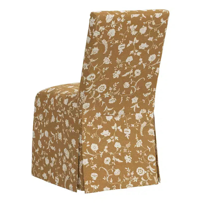 Chaise de salle à manger sans accoudoirs Skyline Furniture James (housse amovible)