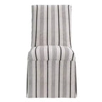 Chaise de salle à manger sans accoudoirs Skyline Furniture James (housse amovible)