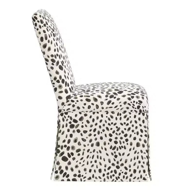 Chaise de salle à manger sans accoudoirs Skyline Furniture James (housse amovible)