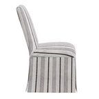 Chaise de salle à manger sans accoudoirs Skyline Furniture James (housse amovible)