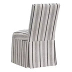 Chaise de salle à manger sans accoudoirs Skyline Furniture James (housse amovible)