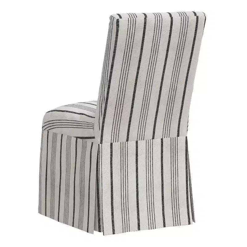 Chaise de salle à manger sans accoudoirs Skyline Furniture James (housse amovible)