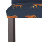 Chaise de salle à manger Skyline Furniture Hendrix avec motif animalier