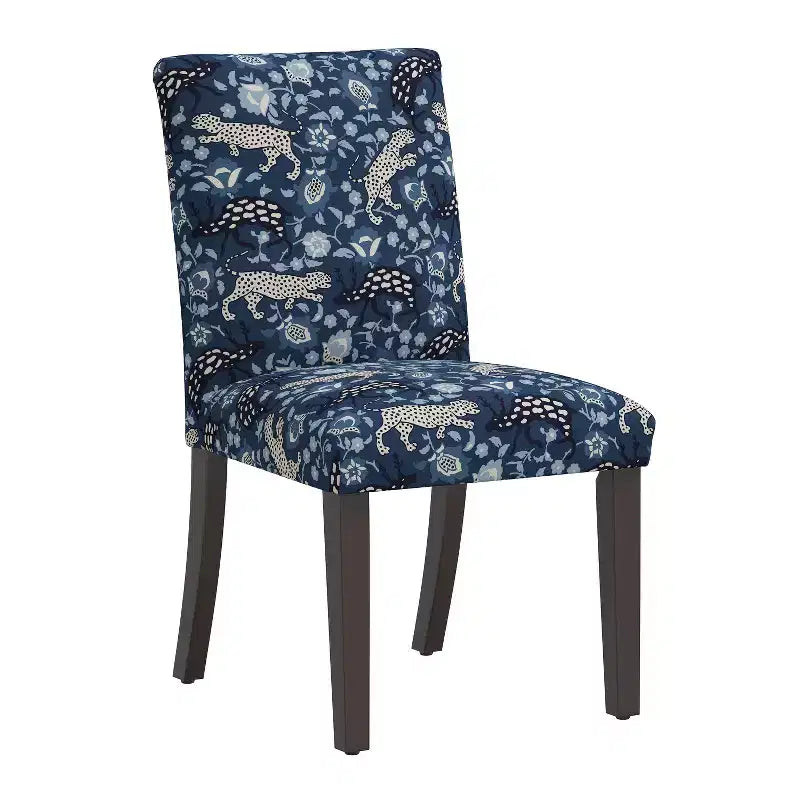 Chaise de salle à manger Skyline Furniture Hendrix avec motif animalier