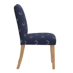 Chaise de salle à manger Skyline Furniture Hendrix avec motif animalier
