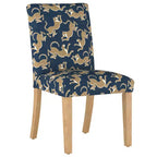 Chaise de salle à manger Skyline Furniture Hendrix avec motif animalier