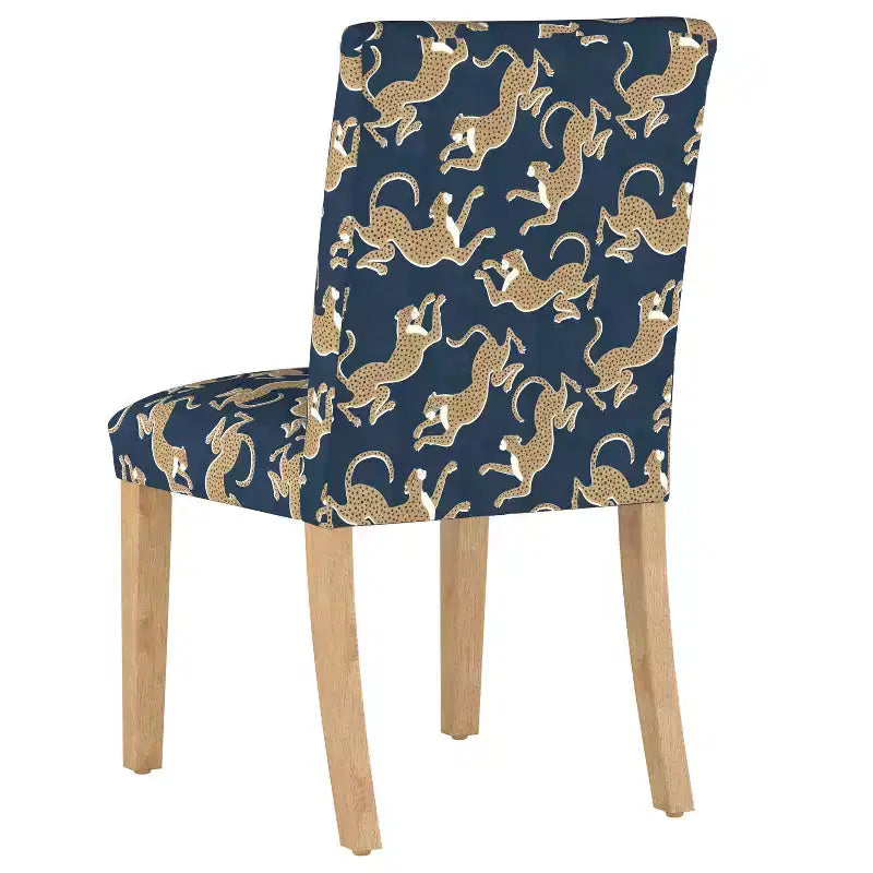 Chaise de salle à manger Skyline Furniture Hendrix avec motif animalier