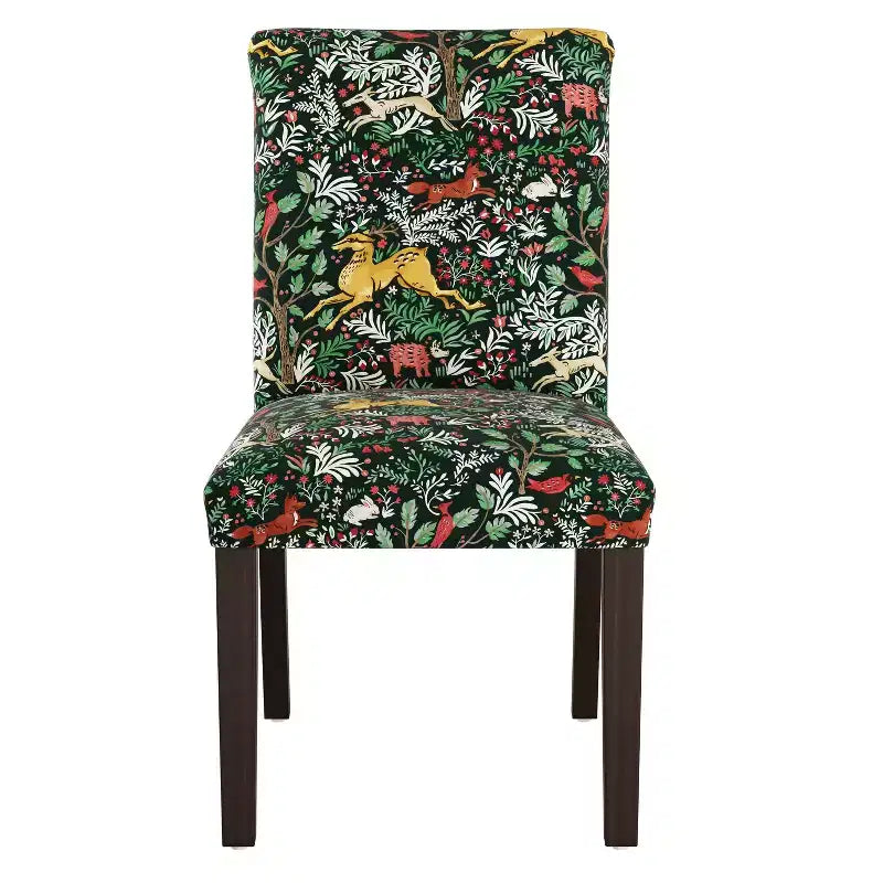 Chaise de salle à manger Skyline Furniture Hendrix avec motif animalier