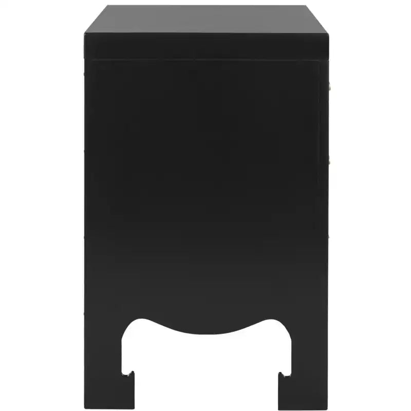Table de chevet 3 tiroirs Nero - FOX6274 - Safavieh Couture