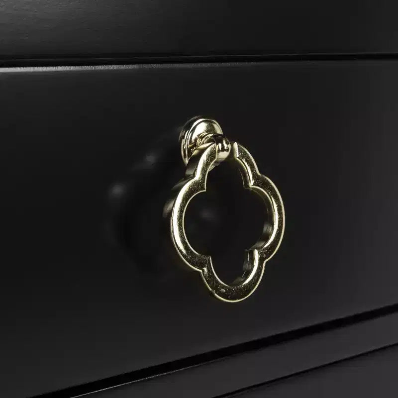 Table de chevet 3 tiroirs Nero - FOX6274 - Safavieh Couture