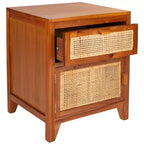 Table de chevet Devon à 1 tiroir et 1 porte - NST4002 - Safavieh
