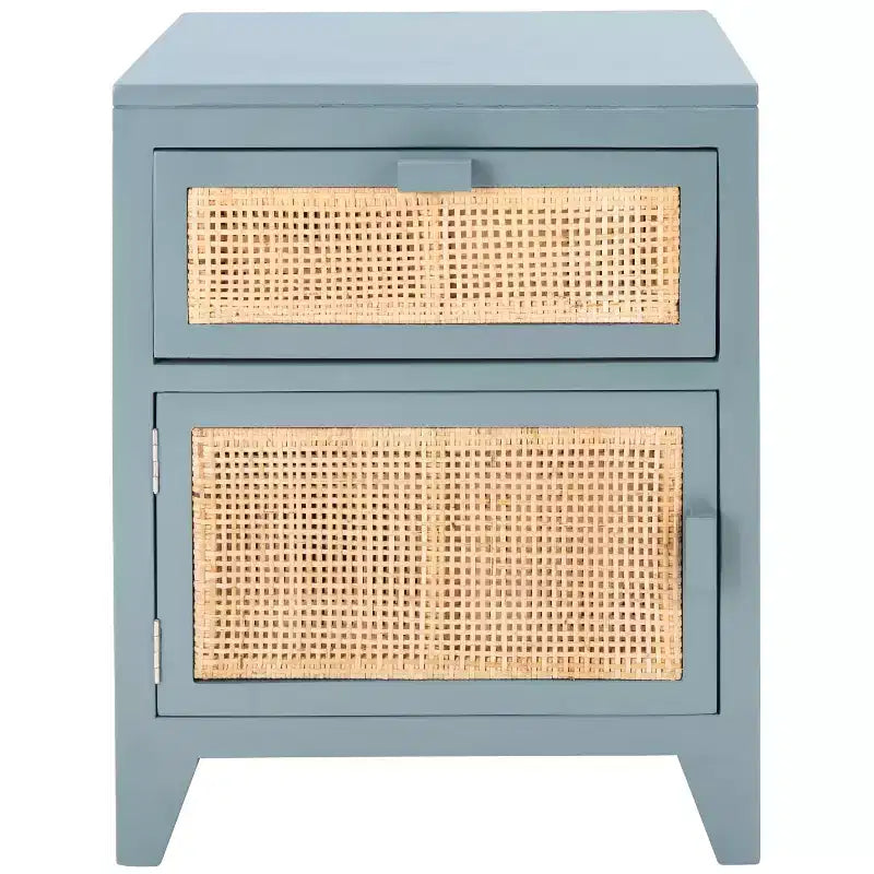 Table de chevet Devon à 1 tiroir et 1 porte - NST4002 - Safavieh