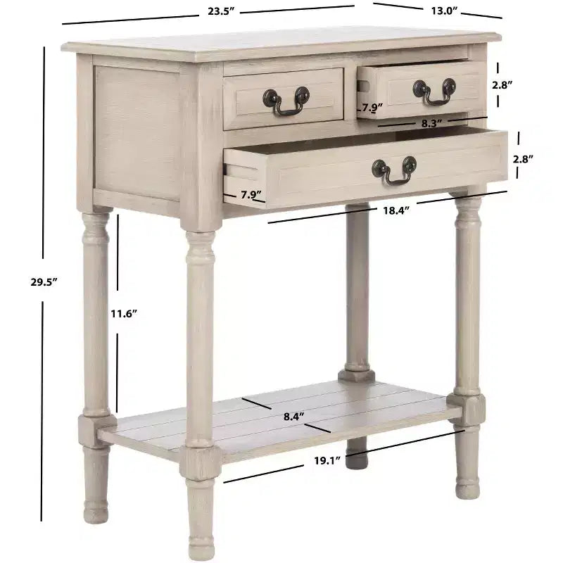 Console 3 tiroirs Primrose - CNS5707 -Safavieh