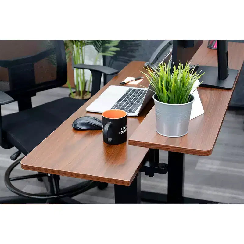 Bureau Debout Compact Électrique Programmable à Deux Niveaux Stand Up Desk Store (122 cm de Large)