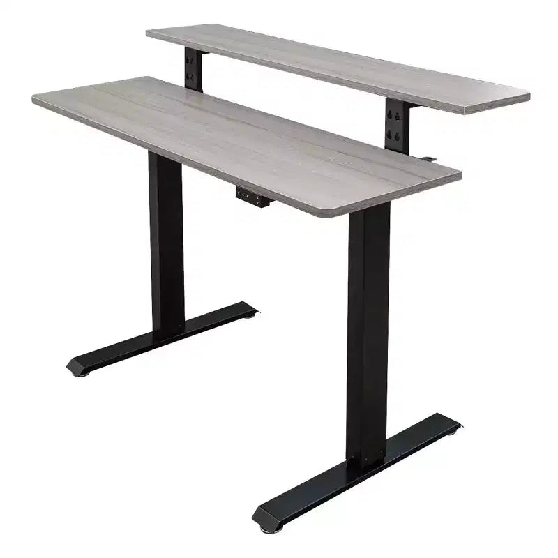 Bureau Debout Compact Électrique Programmable à Deux Niveaux Stand Up Desk Store (122 cm de Large)