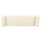 Banc de rangement moderne HomePop avec pieds en bois