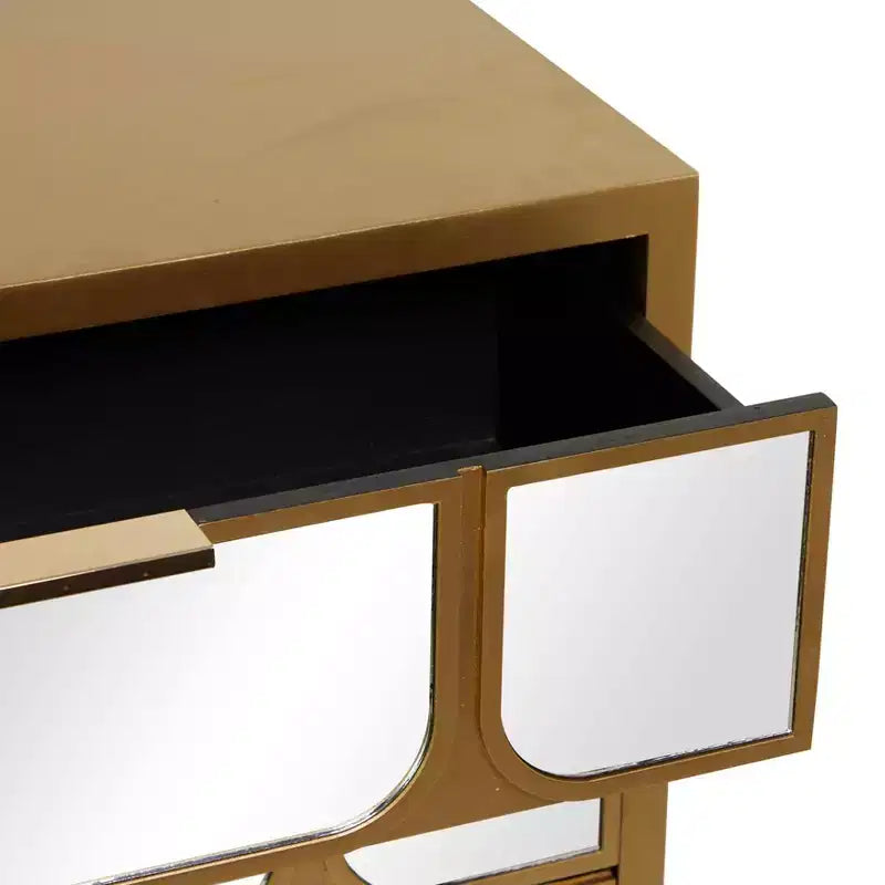 Commode en bois avec miroirs Glam – Olivia & May