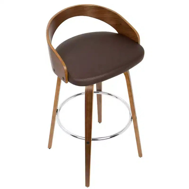 Lot de 2 tabourets de bar rembourrés Grotto - Lumisource