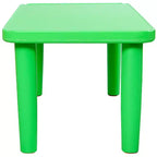 Costway Table portable en plastique pour enfants – Apprendre et jouer – Activité – École – Maison – Meuble vert