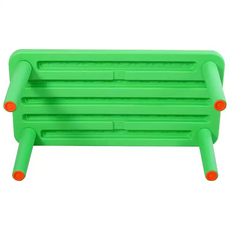 Costway Table portable en plastique pour enfants – Apprendre et jouer – Activité – École – Maison – Meuble vert
