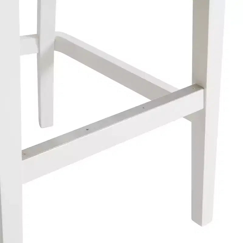 Lot de 2 tabourets de bar hauts Ellie avec dossier - Alaterre Furniture