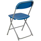 Chaise pliante en plastique Emma et Oliver de 295 kg, qualité supérieure, pour maison et événements (lot de 4)
