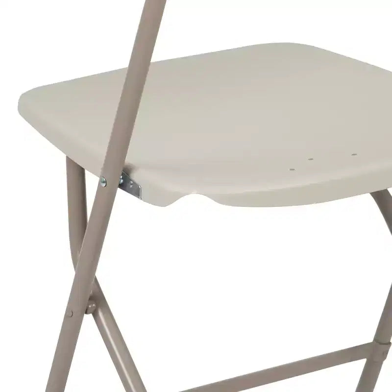 Chaise pliante en plastique Emma et Oliver de 295 kg, qualité supérieure, pour maison et événements (lot de 4)