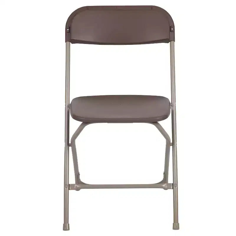 Chaise pliante en plastique Emma et Oliver de 295 kg, qualité supérieure, pour maison et événements (lot de 4)