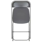 Chaise pliante en plastique Emma et Oliver de 295 kg, qualité supérieure, pour maison et événements (lot de 4)
